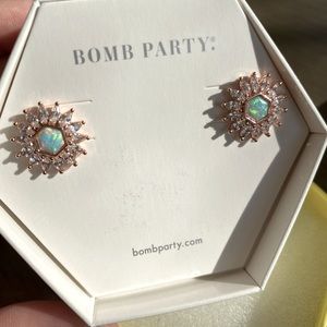 Bomb Party Opal Earings